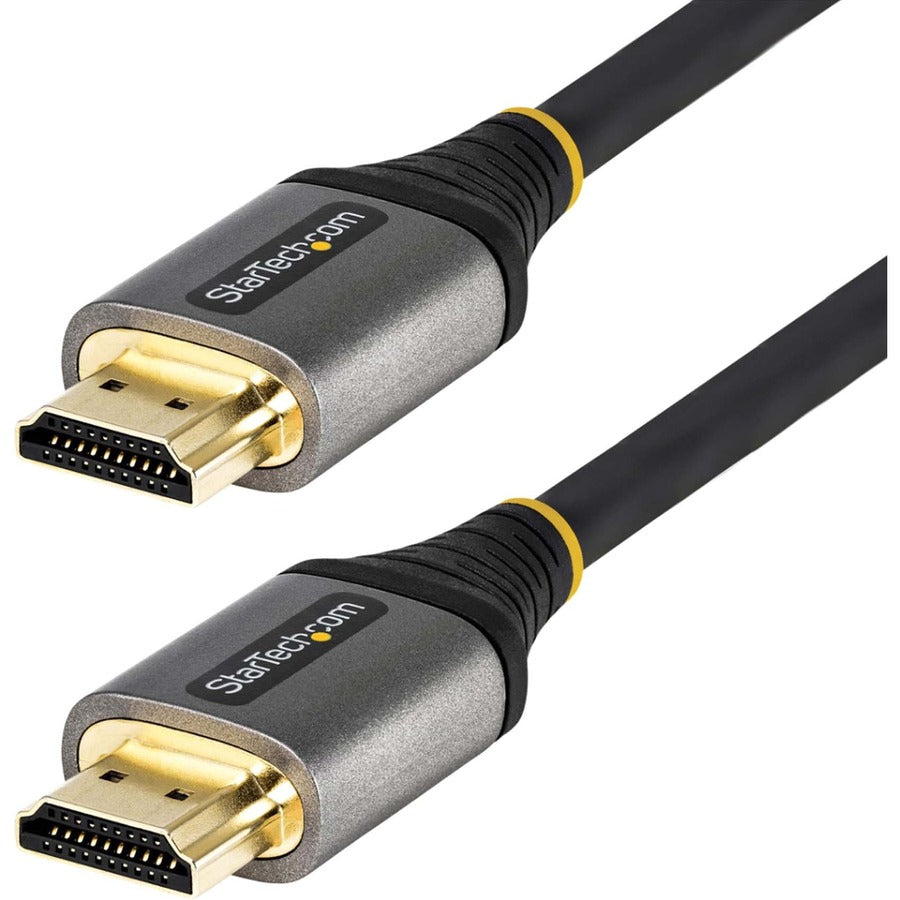 StarTech.com Câble HDMI 2.0 certifié Premium de 10 pieds 3 m, câble HDMI haute vitesse Ultra HD 4K 60 Hz avec Ethernet, HDR10, cordon de moniteur HDMI UHD HDMMV3M