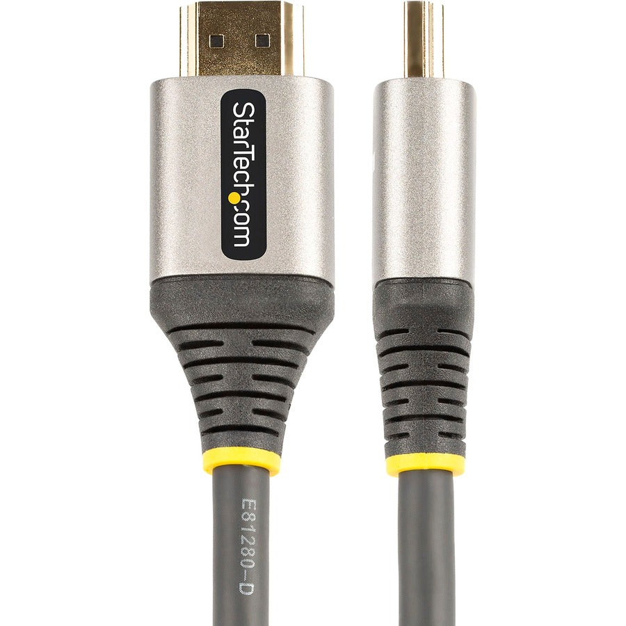 StarTech.com Câble HDMI 2.0 certifié Premium de 10 pieds 3 m, câble HDMI haute vitesse Ultra HD 4K 60 Hz avec Ethernet, HDR10, cordon de moniteur HDMI UHD HDMMV3M