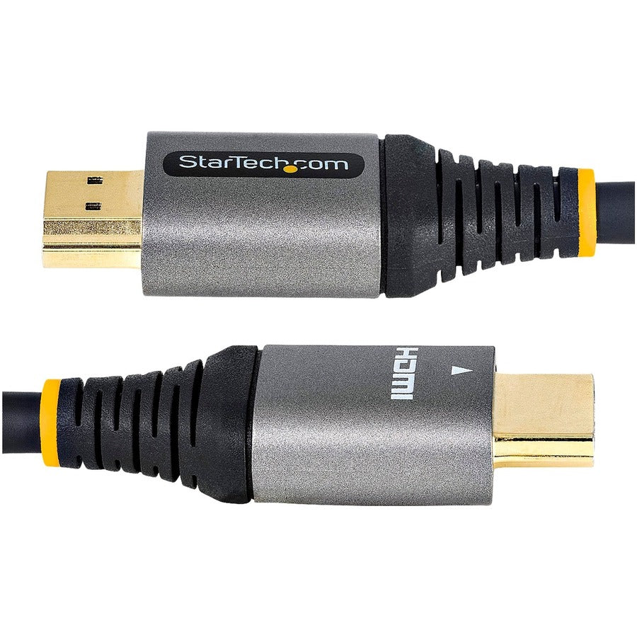 StarTech.com Câble HDMI 2.0 certifié Premium de 10 pieds 3 m, câble HDMI haute vitesse Ultra HD 4K 60 Hz avec Ethernet, HDR10, cordon de moniteur HDMI UHD HDMMV3M