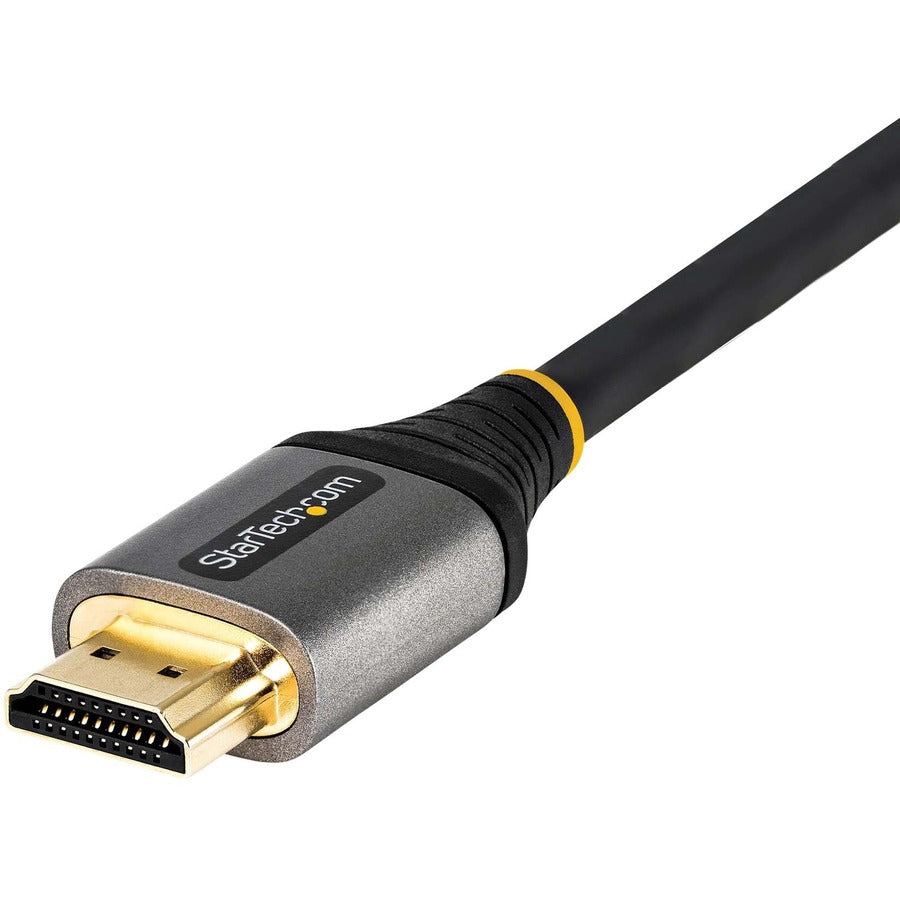 StarTech.com Câble HDMI 2.0 certifié Premium de 10 pieds 3 m, câble HDMI haute vitesse Ultra HD 4K 60 Hz avec Ethernet, HDR10, cordon de moniteur HDMI UHD HDMMV3M