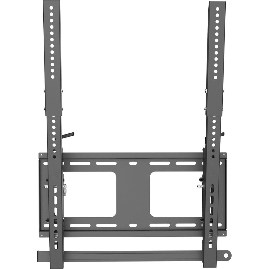 StarTech.com Portrait/Vertical TV Wall Mount, Heavy Duty TV Mount for 40-55 inch VESA Display (110lb/50kg), Tilt, w/Lockable Security Bar FPWTLTPORT