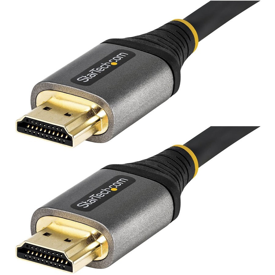 StarTech.com 6ft (2m) Premium Certified HDMI 2.0 Cable, High Speed Ultra HD 4K 60Hz HDMI Cable with Ethernet, HDR10, UHD HDMI Monitor Cord HDMMV2M