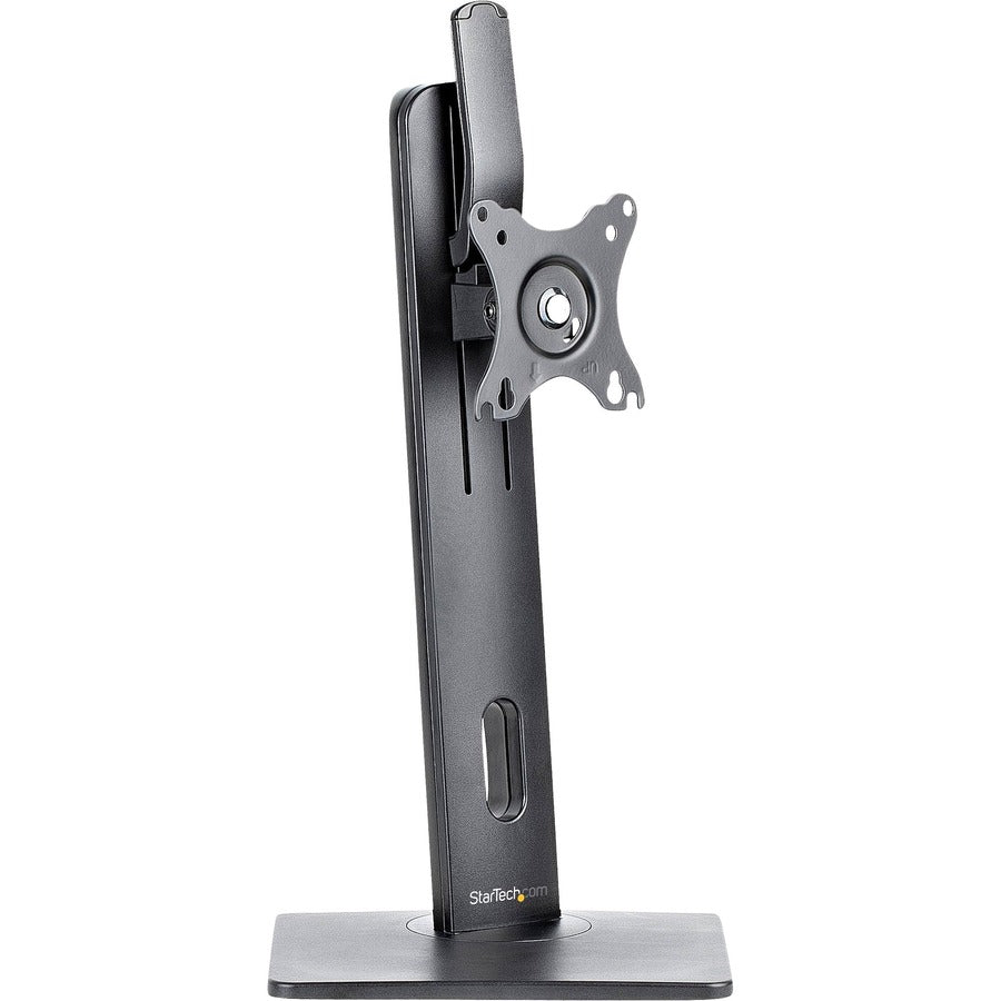 StarTech.com Free Standing Single Monitor Mount, Height Adjustable Ergonomic Monitor Desk Stand, For VESA Mount Displays up to 32" (15lb) FPPNEUSTND