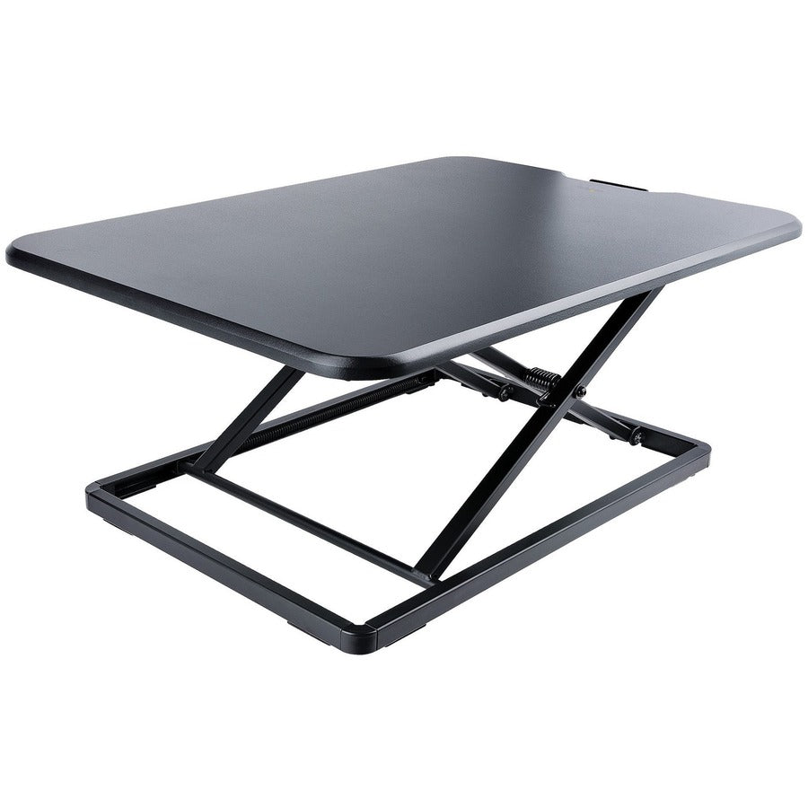 StarTech.com Standing Desk Converter for Laptop, Up to 8kg/17.6lb, Height Adjustable Laptop Riser, Table Top Sit Stand Desk Converter LAPTOP-SIT-STAND