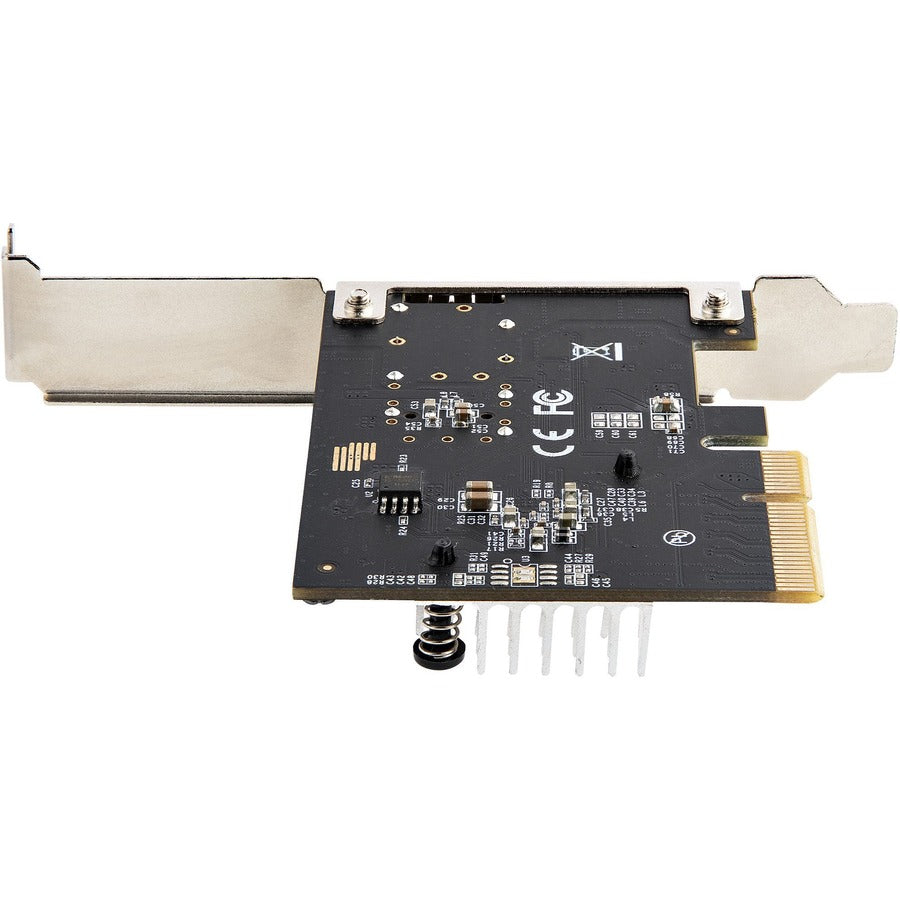 StarTech.com Carte PCIe SFP+ 10G, adaptateur réseau à port SFP+ unique, SFP+ ouvert pour modules/câbles conformes MSA, carte NIC PCIe 10 Gigabit PEX10GSFP