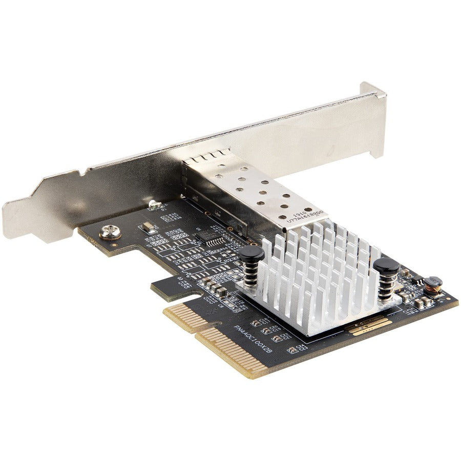 StarTech.com Carte PCIe SFP+ 10G, adaptateur réseau à port SFP+ unique, SFP+ ouvert pour modules/câbles conformes MSA, carte NIC PCIe 10 Gigabit PEX10GSFP