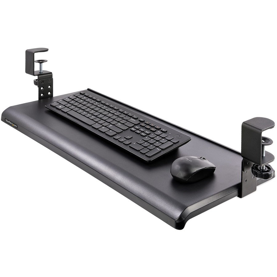 Under Desk Keyboard Tray, Clamp on Keyboard Holder, Up to 12kg/26.5lb, Height Adjustable, Ergonomic Sliding Keyboard Drawer KEYBOARD-TRAY-CLAMP1