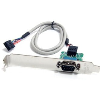 StarTech.com Motherboard Serial Port - Internal - 1 Port - Bus Powered - FTDI USB to Serial Adapter - USB to RS232 Adapter ICUSB232INT1