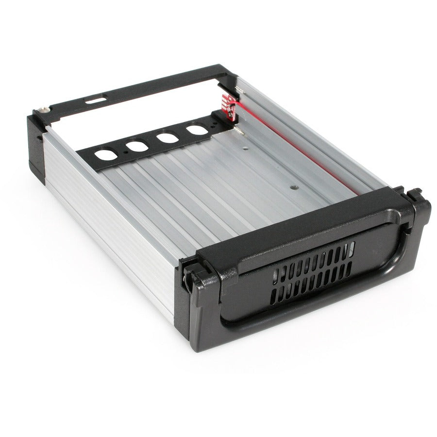 StarTech.com StarTech.com Aluminum Black SATA Hard Drive Drawer - Storage mobile rack - black DRW150SATBK