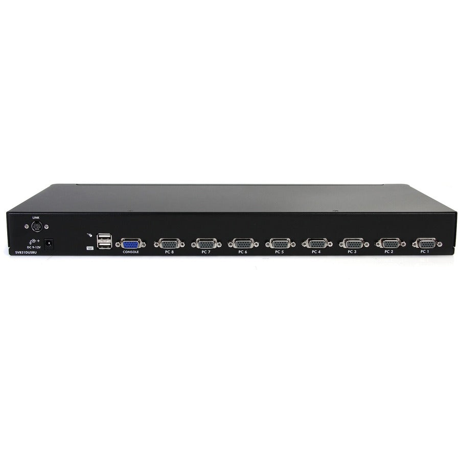 StarTech.com Commutateur KVM USB 8 ports 1U monté en rack avec OSD SV831DUSBU