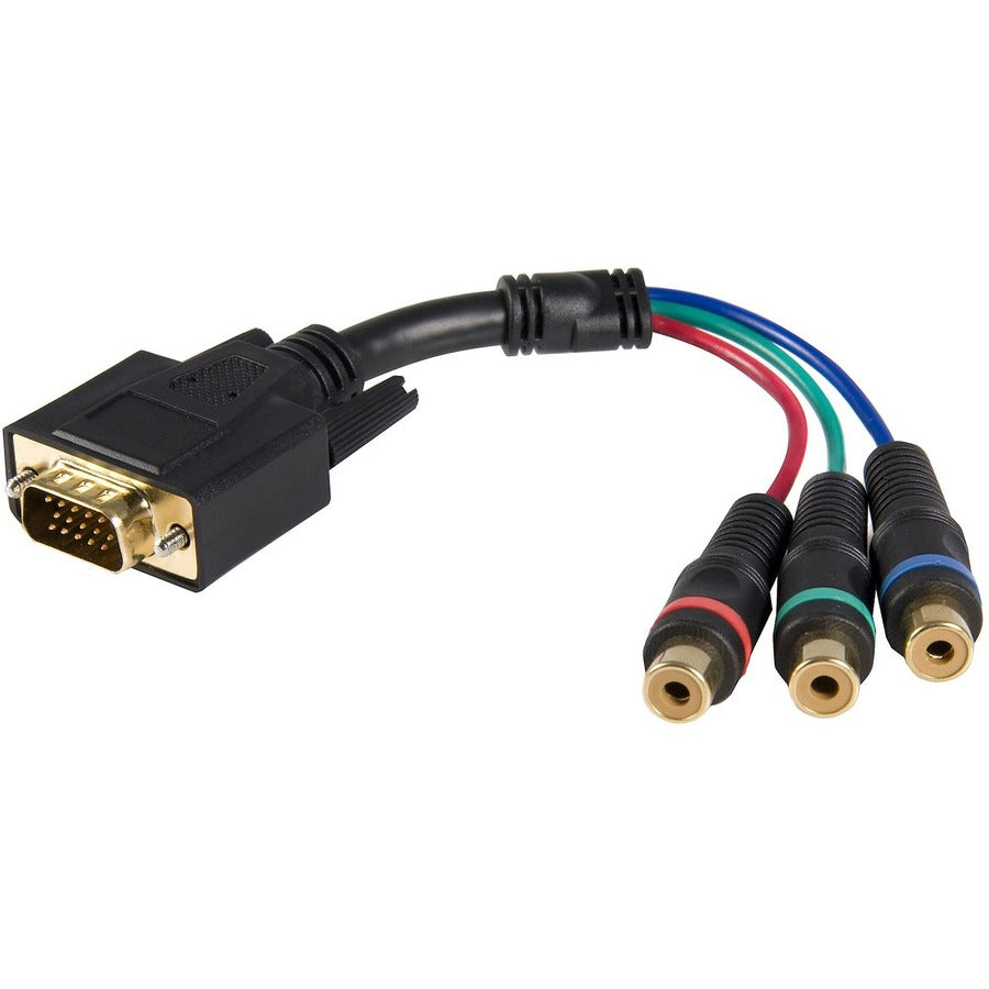 StarTech.com Cable adapter - RCA breakout - HD15 (m) - component (f) - 6in HD15CPNTMF