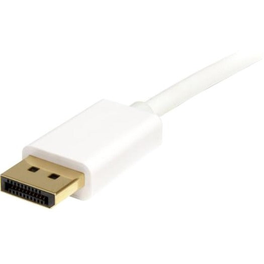 StarTech.com Câble Mini DisplayPort vers DisplayPort 1.2 de 2 m, câble adaptateur 4K x 2K mDP vers DisplayPort, câble Mini DP vers DP pour moniteur MDP2DPMM2MW