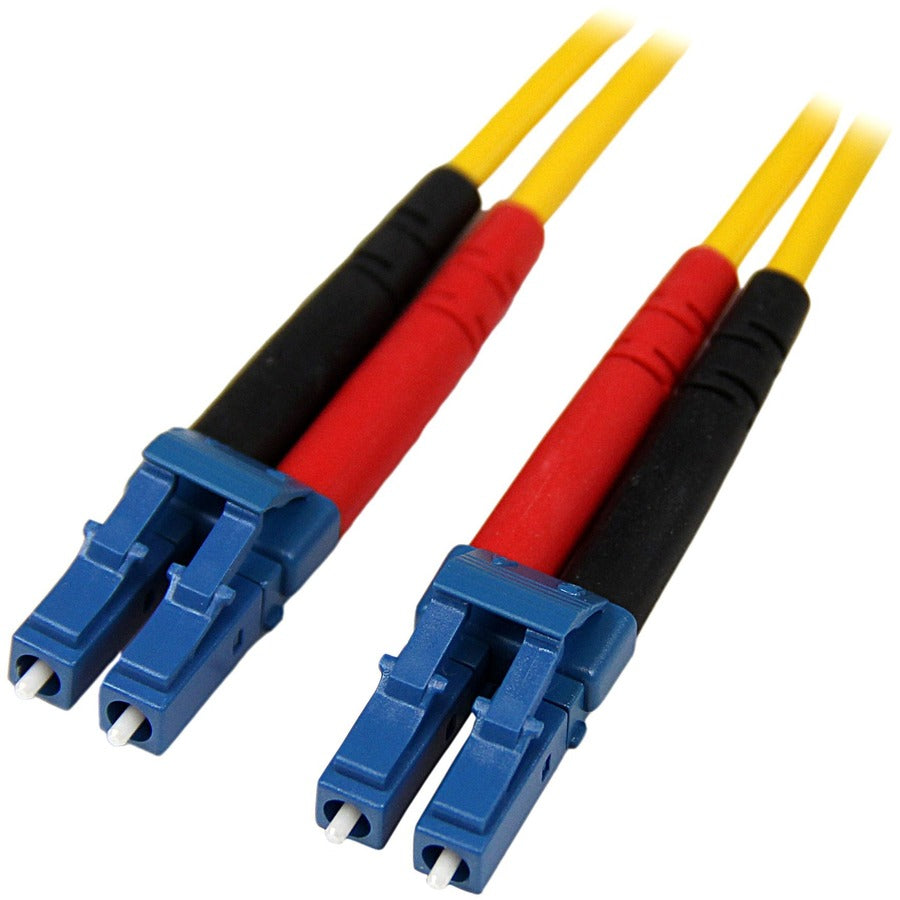 StarTech.com 7m Fiber Optic Cable - Single-Mode Duplex 9/125 - LSZH - LC/LC - OS1 - LC to LC Fiber Patch Cable SMFIBLCLC7