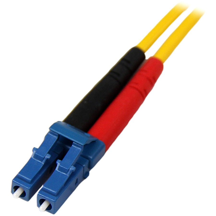 StarTech.com 7m Fiber Optic Cable - Single-Mode Duplex 9/125 - LSZH - LC/LC - OS1 - LC to LC Fiber Patch Cable SMFIBLCLC7