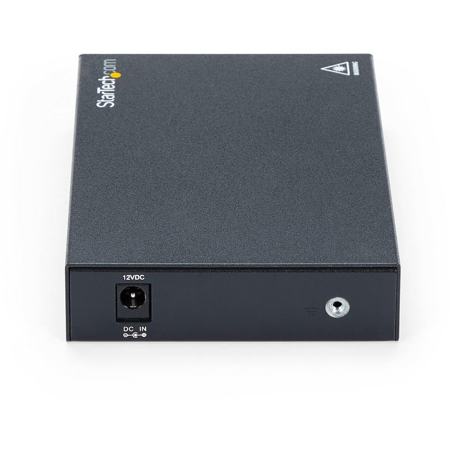 StarTech.com OAM Managed Gigabit Ethernet Fiber Media Converter - Multi Mode LC 550m - 802.3ah Compliant ET91000LCOAM