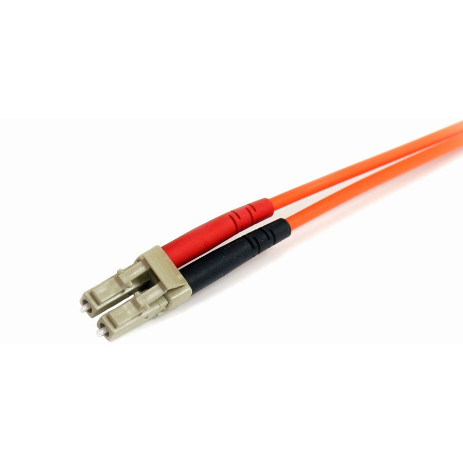 StarTech.com 5m Fiber Optic Cable - Multimode Duplex 62.5/125 - LSZH - LC/ST - OM1 - LC to ST Fiber Patch Cable FIBLCST5