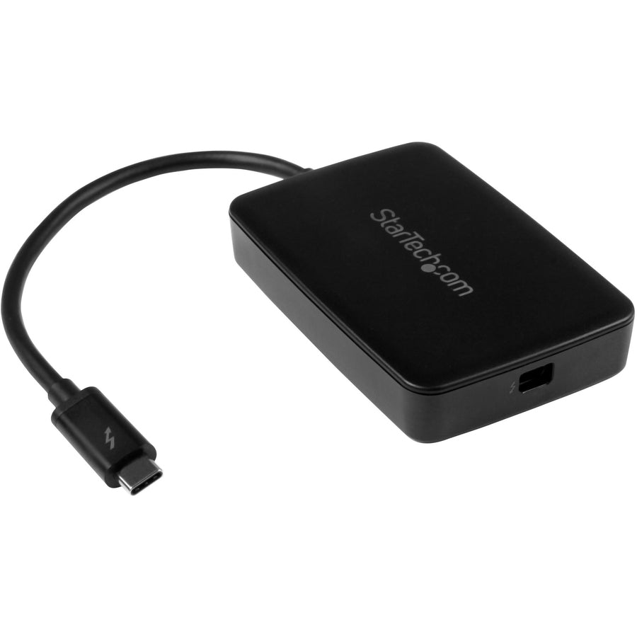 StarTech.com Thunderbolt 3 to Thunderbolt 2 Adapter - TB3 Laptop to TB2/TB1 Displays & Devices - Thunderbolt Converter - Windows & Mac TBT3TBTADAP