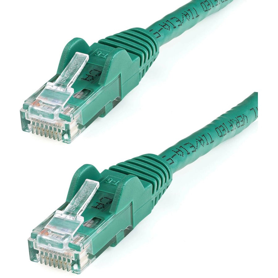 StarTech.com Câble Ethernet CAT6 de 3,7 m – Gigabit sans accroc vert – Cordon de brassage PoE UTP 650 MHz de catégorie 6 100 W Câblage certifié UL/TIA N6PATCH12GN