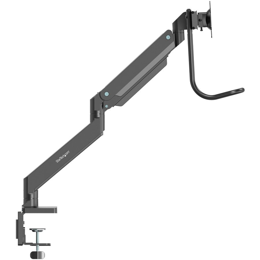 StarTech.com Desk Mount Dual Monitor Arm - Ergonomic VESA Mount 32" (17.6lb) Displays - Crossbar Handle for Full Motion - C-Clamp/Grommet ARMSLMBARDUO