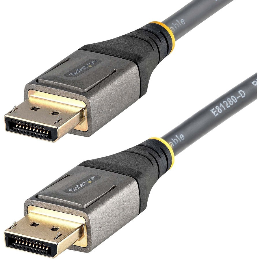 StarTech.com 16ft (5m) VESA Certified DisplayPort 1.4 Cable, 8K 60Hz HDR10, UHD 4K 120Hz Video, DP to DP Monitor Cord, DP 1.4 Cable, M/M DP14VMM5M