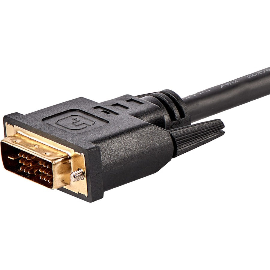 StarTech.com Câble HDMI vers DVI de 1,8 m, câble d'affichage DVI-D vers HDMI (1920 x 1200p), paquet de 10, noir, cordon adaptateur HDMI vers DVI-D M/M HDMIDVIMM610PK