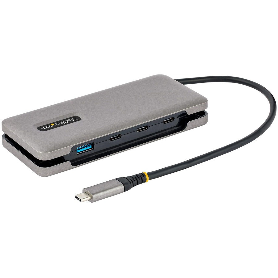 Startech 4-Port USB-C Hub, USB-A | USB-C Ports, USB 3.1 10Gbps, Bus Powered, 9.8in (25cm) Cable, Portable USB-C to USB-A Expansion Hub HB31CM1A3CB