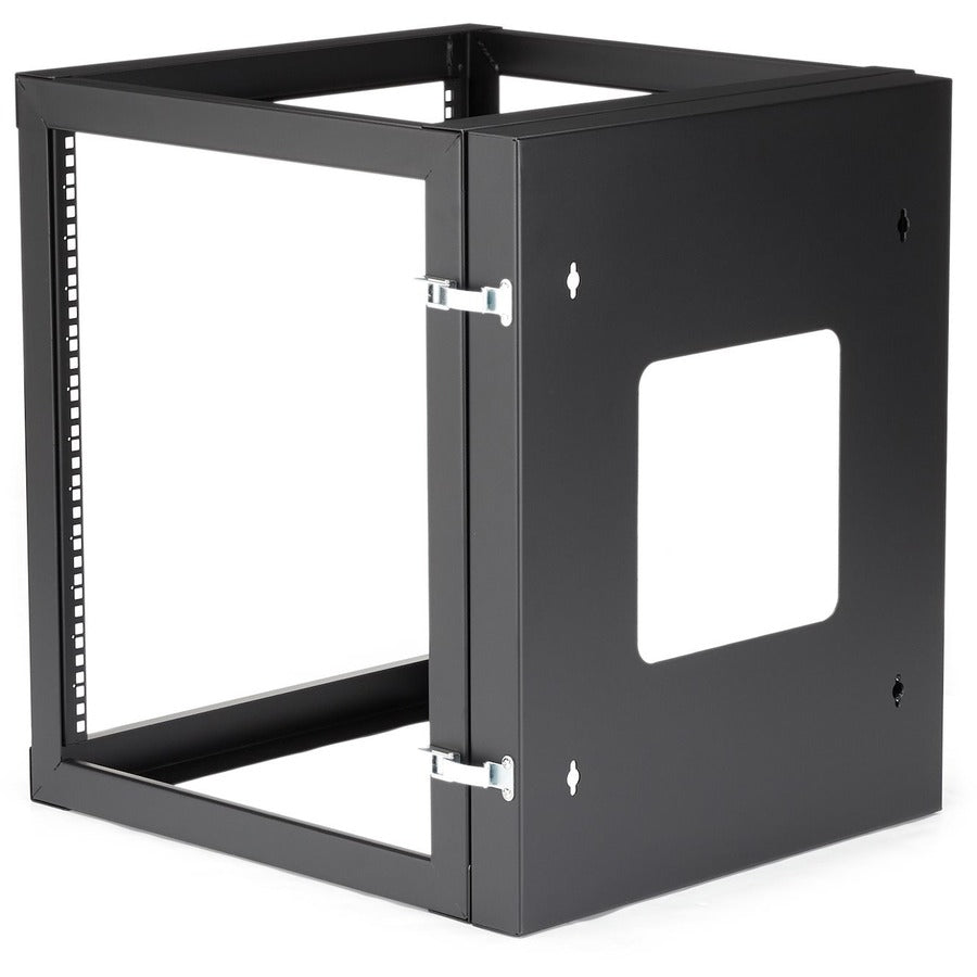 StarTech.com 12U 22in Depth Hinged Open Frame Wallmount Server Rack RK1219WALLOH