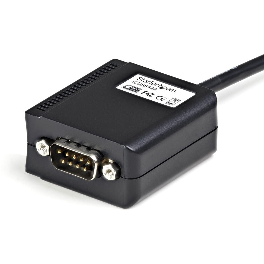 StarTech.com 6ft RS422/485 USB Serial Adapter w/ COM Retention ICUSB422