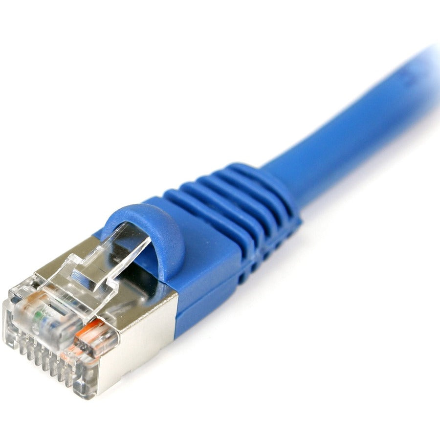 StarTech.com 50 ft Blue Shielded Snagless Cat5e Patch Cable S45PATCH50BL