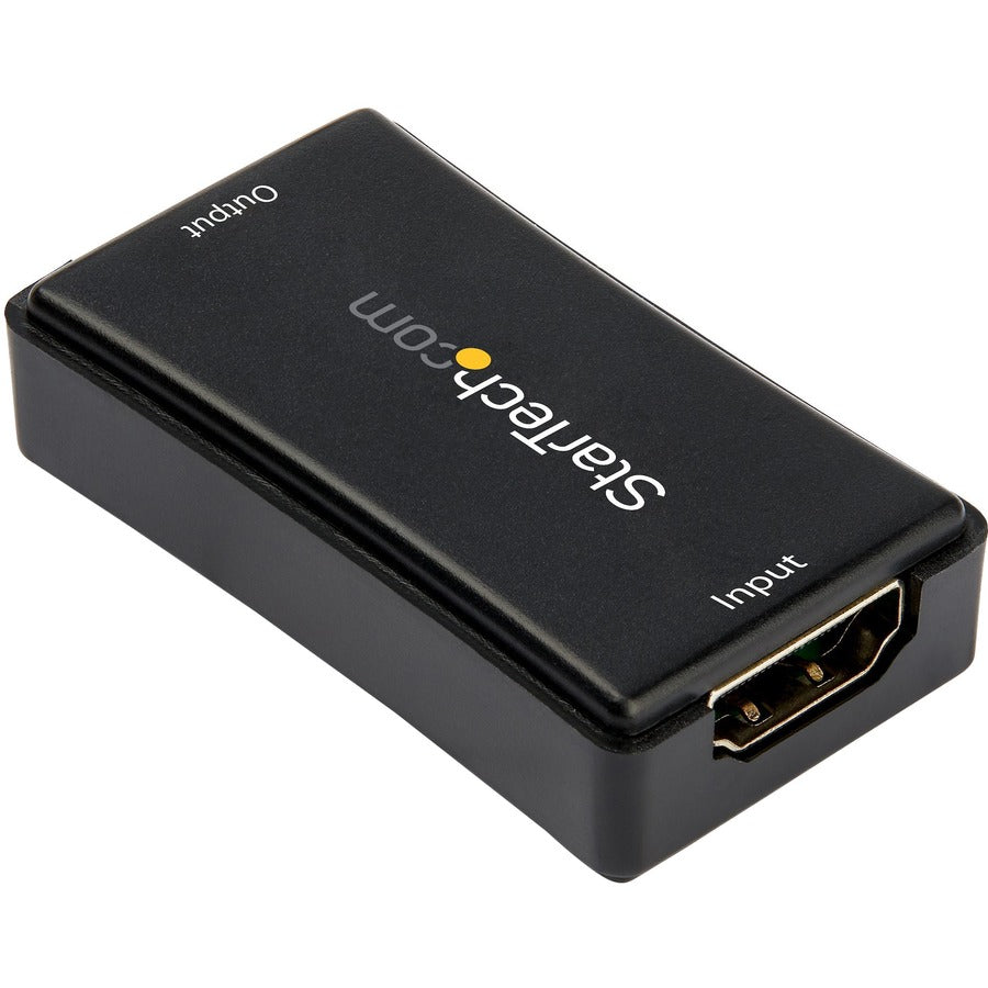 StarTech.com Amplificateur de signal HDMI 45 pieds / 14 m - 4K 60 Hz - Alimenté par USB - Répéteur et amplificateur HDMI en ligne - Prise en charge audio 7.1 (HDBOOST4K2) HDBOOST4K2