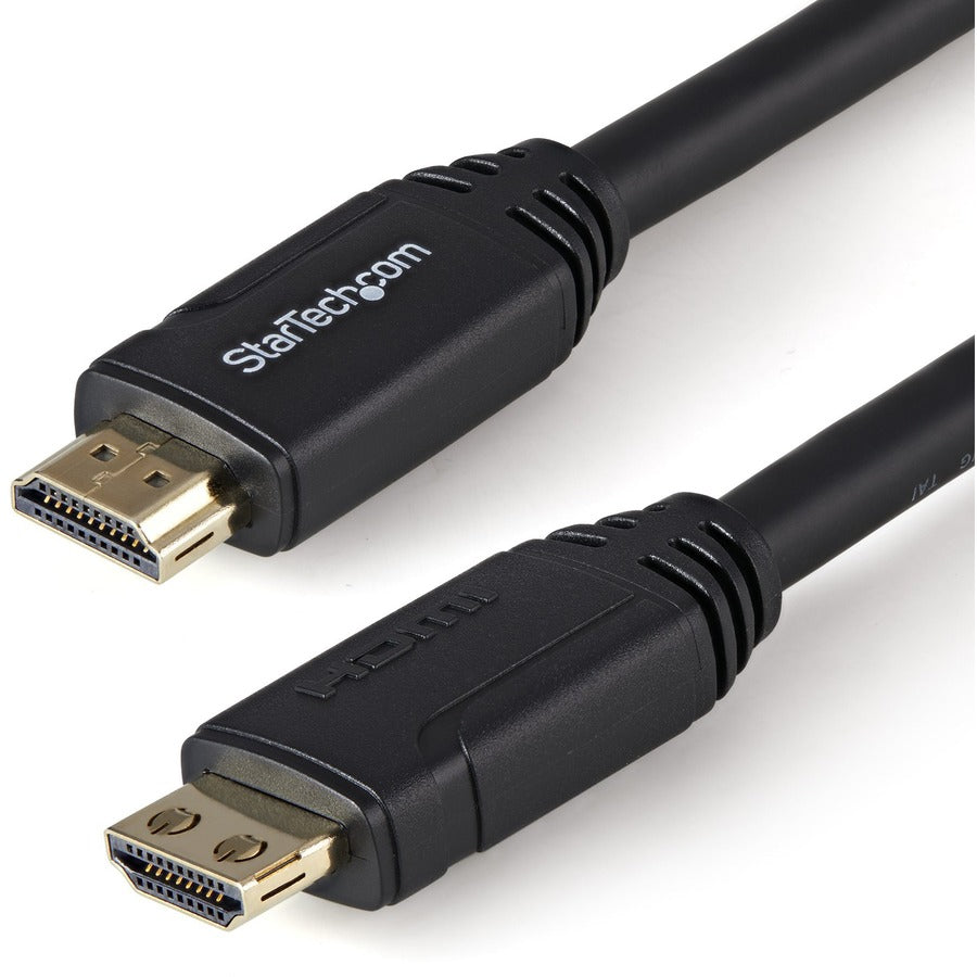 StarTech.com 9.8ft 3m HDMI 2.0 Cable, 4K 60Hz Long Premium Certified High Speed HDMI Cable with Ethernet, Ultra HD HDMI Cable Male to Male HDMM3MLP
