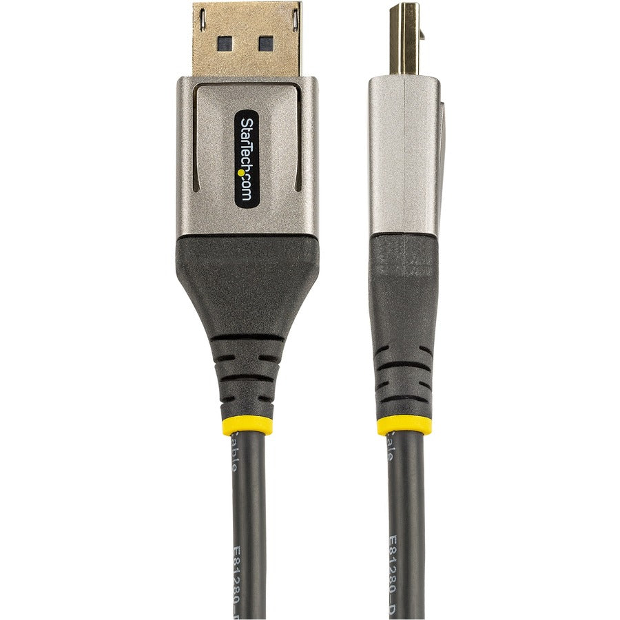 StarTech.com 13ft (4m) VESA Certified DisplayPort 1.4 Cable, 8K 60Hz HDR10, UHD 4K 120Hz Video, DP to DP Monitor Cord, DP 1.4 Cable, M/M DP14VMM4M