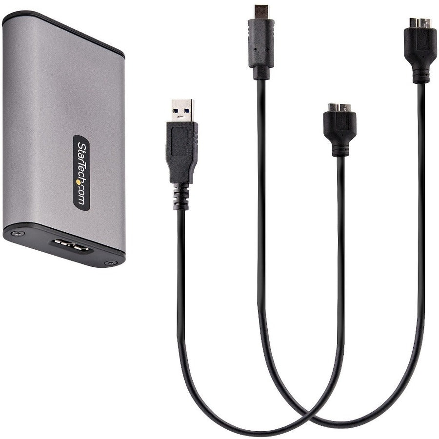 USB 3.0 HDMI Video Capture Device, 4K Video External USB Capture Card/Adapter, UVC Screen Recorder, works w/USB-A, USB-C, TB3 4K30-HDMI-CAPTURE