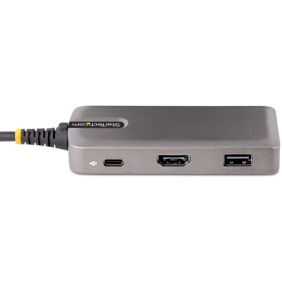 StarTech.com USB-C Multiport Adapter, 4K 60Hz HDMI, 3-Port USB Hub, 100W Power Delivery Pass-Through, Certified Works with Chromebook 104B-USBC-MULTIPORT