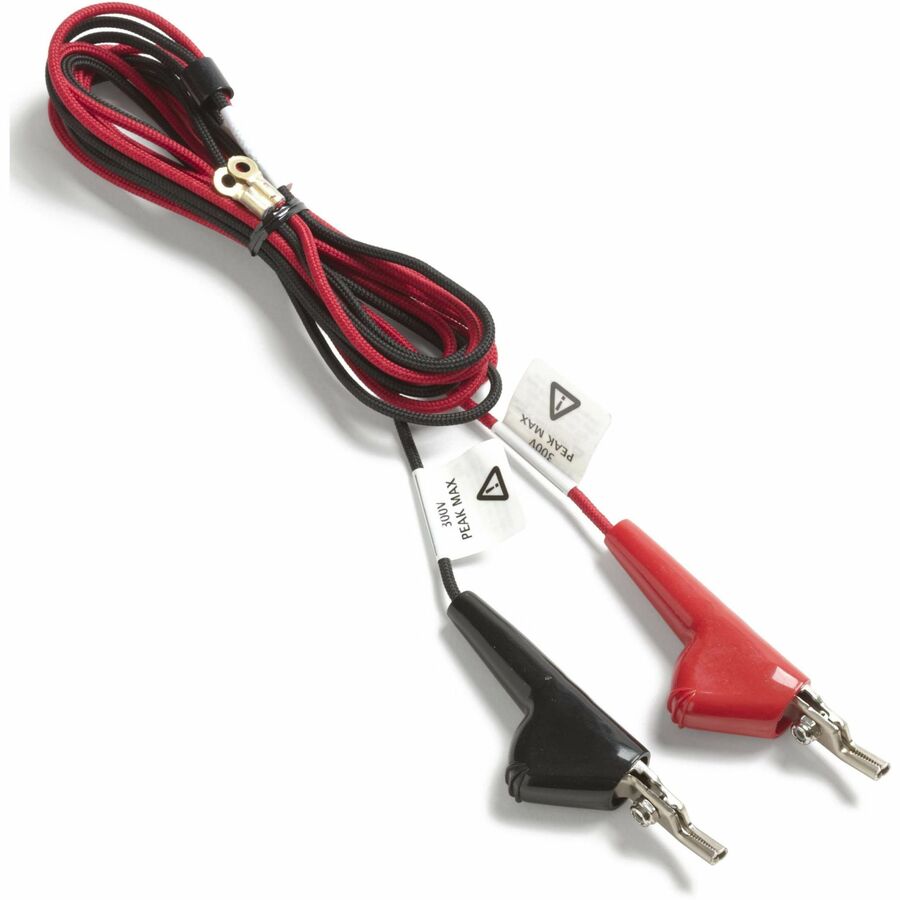 Fluke Networks Line Cord with Angled Bed-of-Nails Clips P3218234