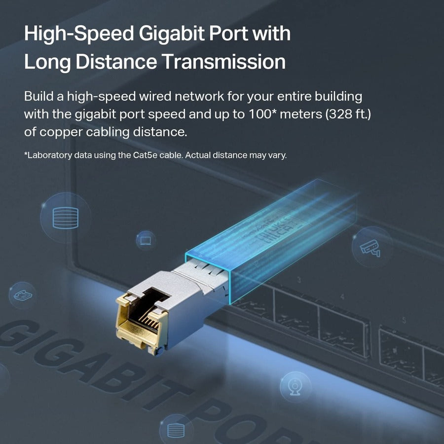 TP-Link TL-SM331T - 1000BASE-T RJ45 SFP Module TL-SM331T