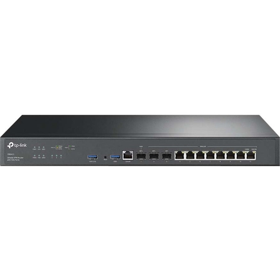 TP-Link Omada ER8411 - Enterprise Wired 10G VPN Router - Limited Lifetime Protection ER8411