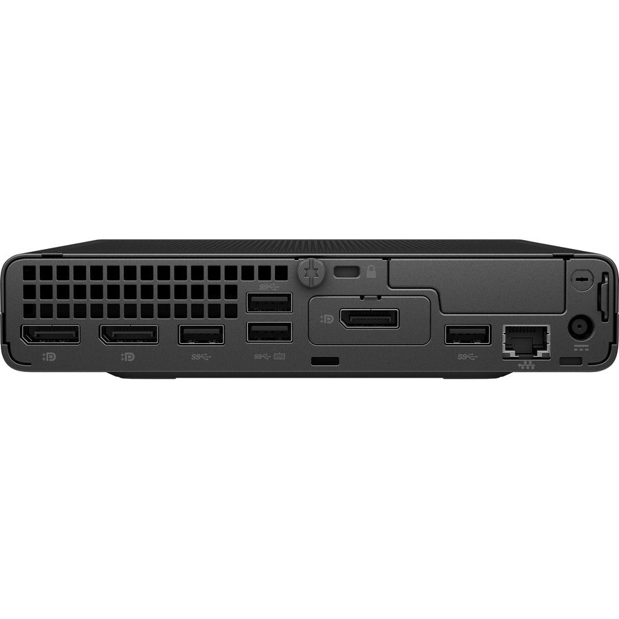 HP Business Desktop ProDesk 600 G6 Desktop Computer - Intel Core i5 10th Gen i5-10500T Hexa-core (6 Core) 2.30 GHz - 16 GB RAM DDR4 SDRAM - 256 GB NVMe M.2 PCI Express SSD - Desktop Mini - Black 692B2UT#ABA