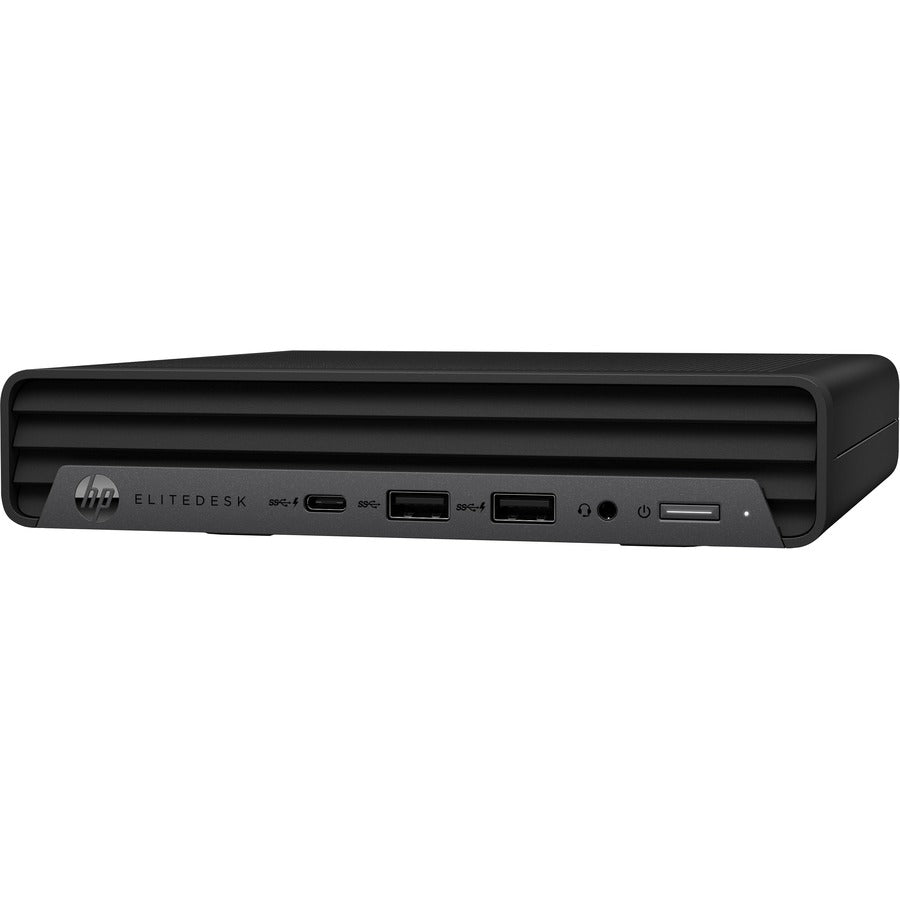 HP EliteDesk 800 G6 Desktop Computer - Intel Core i5 10th Gen i5-10500T Hexa-core (6 Core) 2.30 GHz - 16 GB RAM DDR4 SDRAM - 256 GB NVMe M.2 PCI Express SSD - Desktop Mini - Black 683J7UT#ABA