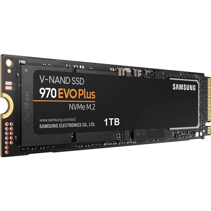 Samsung 970 EVO Plus 1 TB Solid State Drive - M.2 2280 Internal - PCI Express NVMe (PCI Express NVMe 3.0 x4) MZ-V7S1T0B/AM