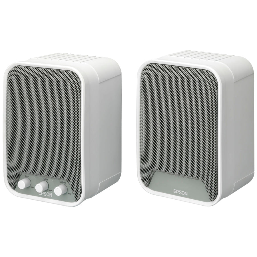 Epson ELPSP02 2.0 Speaker System - 30 W RMS - White V12H467020