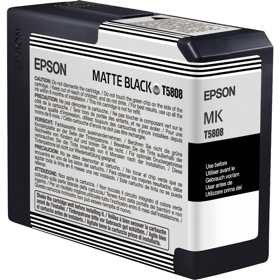 Cartouche d'encre originale Epson UltraChrome K3 T580800