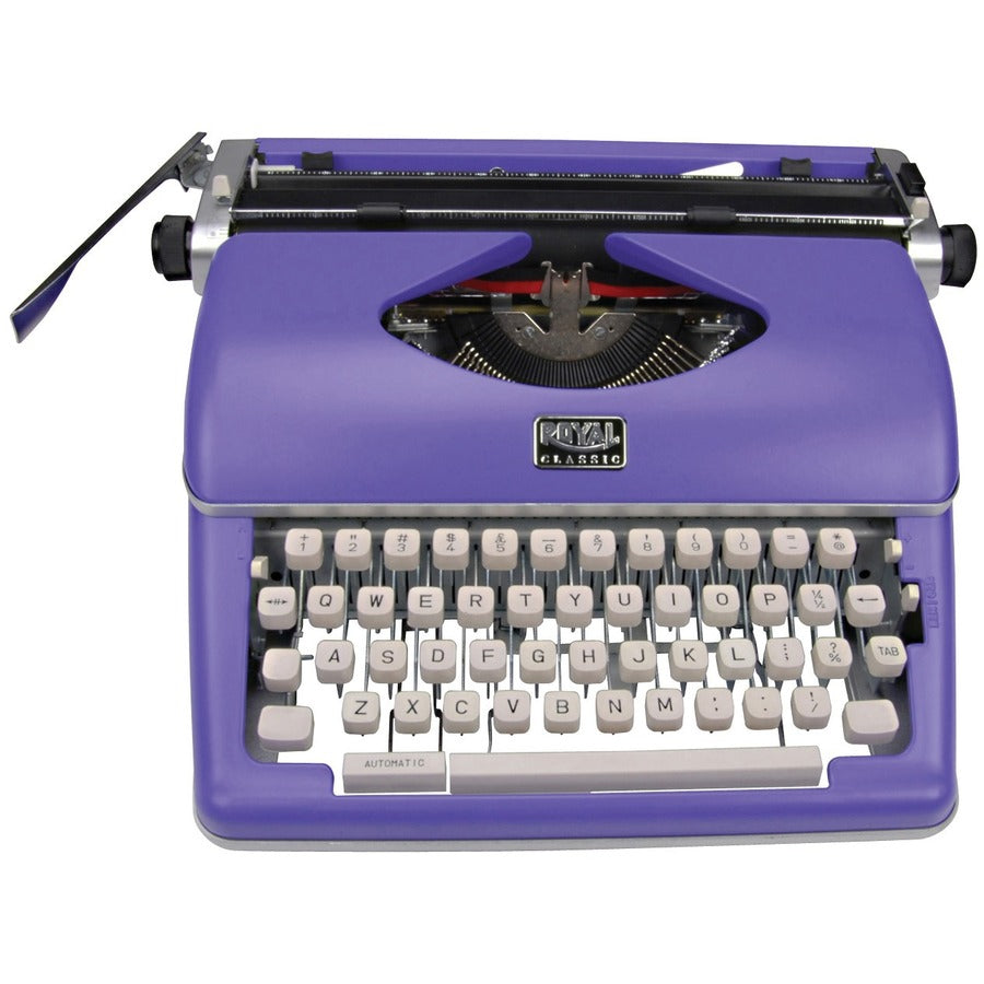 Royal Classic Manual Typewriter - Purple 79119Q