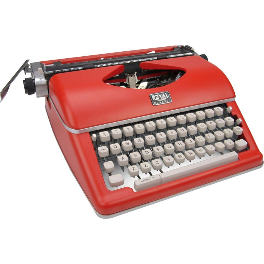 Machine à écrire manuelle Royal Classic - Rouge 79120Q