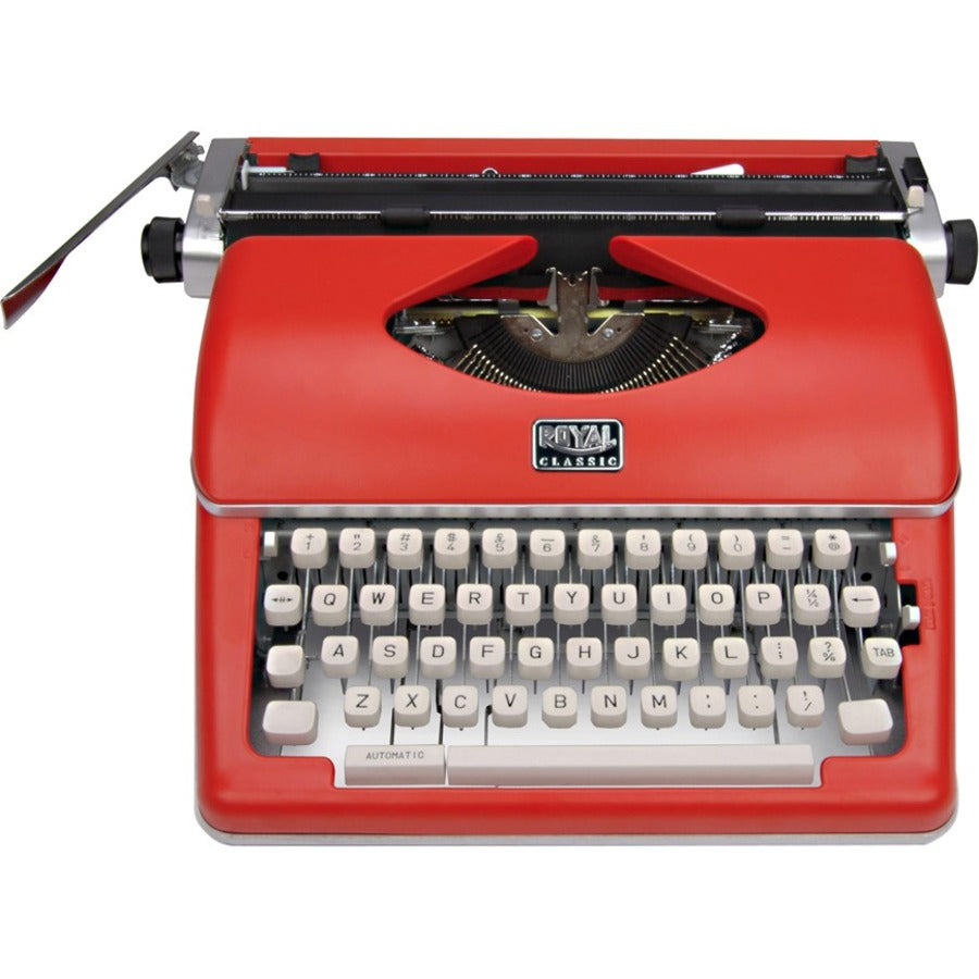 Machine à écrire manuelle Royal Classic - Rouge 79120Q