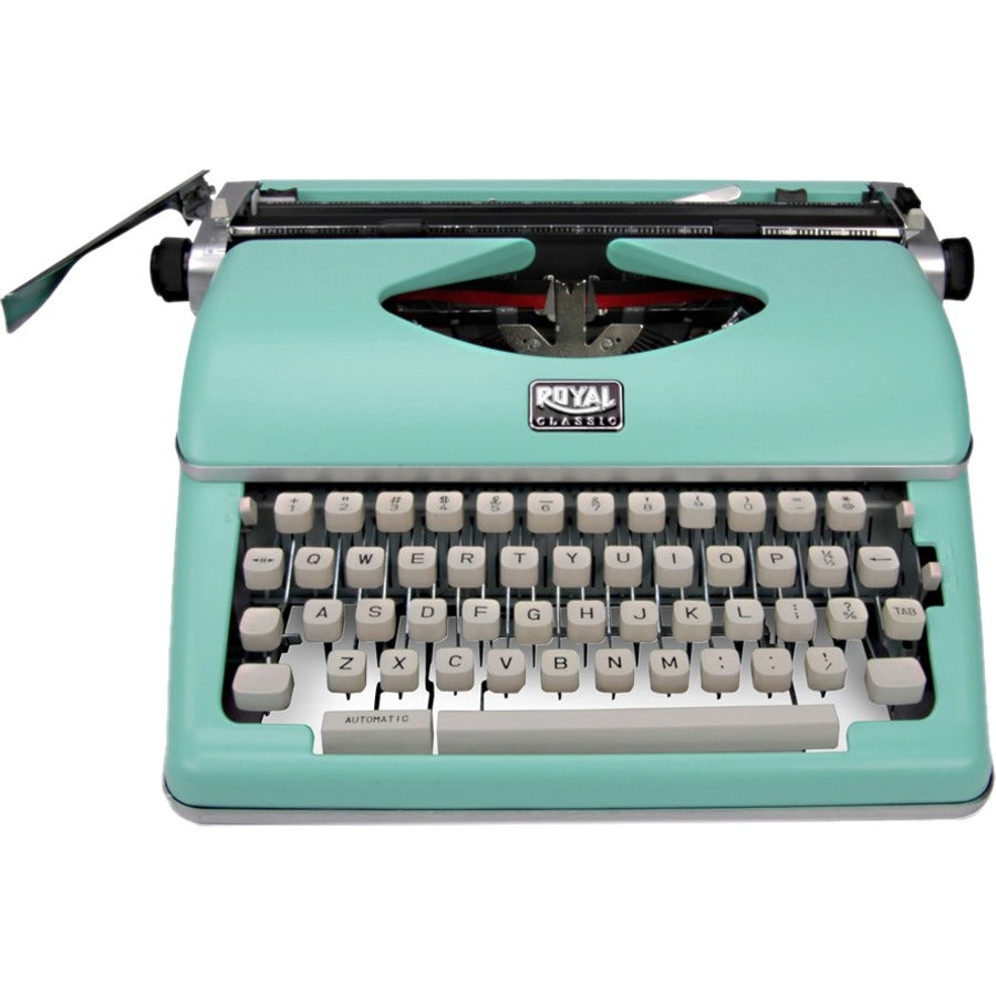 Machine à écrire manuelle Royal Classic - Menthe 79101T