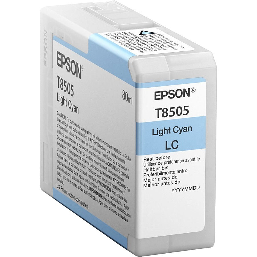 Epson UltraChrome HD T850 Original Inkjet Ink Cartridge - Light Cyan Pack T850500