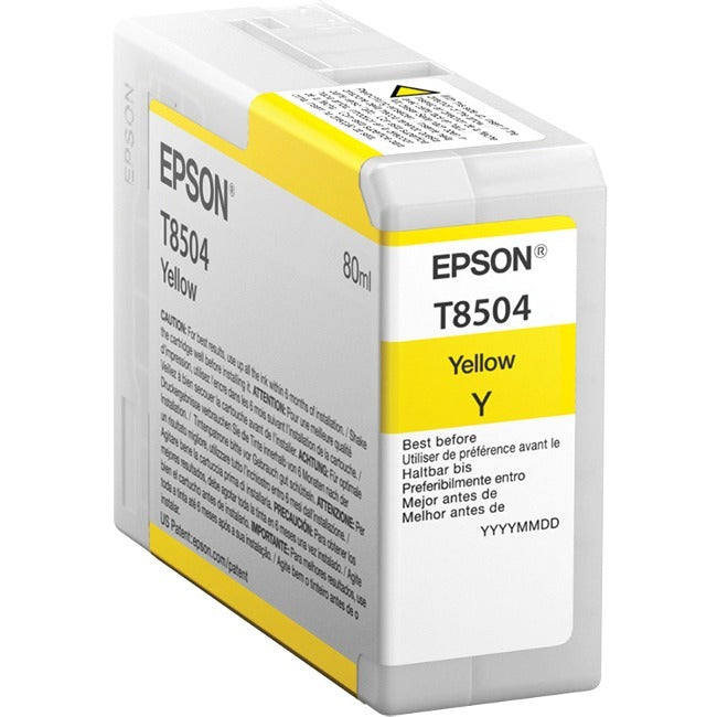 Epson UltraChrome HD T850 Original Inkjet Ink Cartridge - Yellow Pack T850400