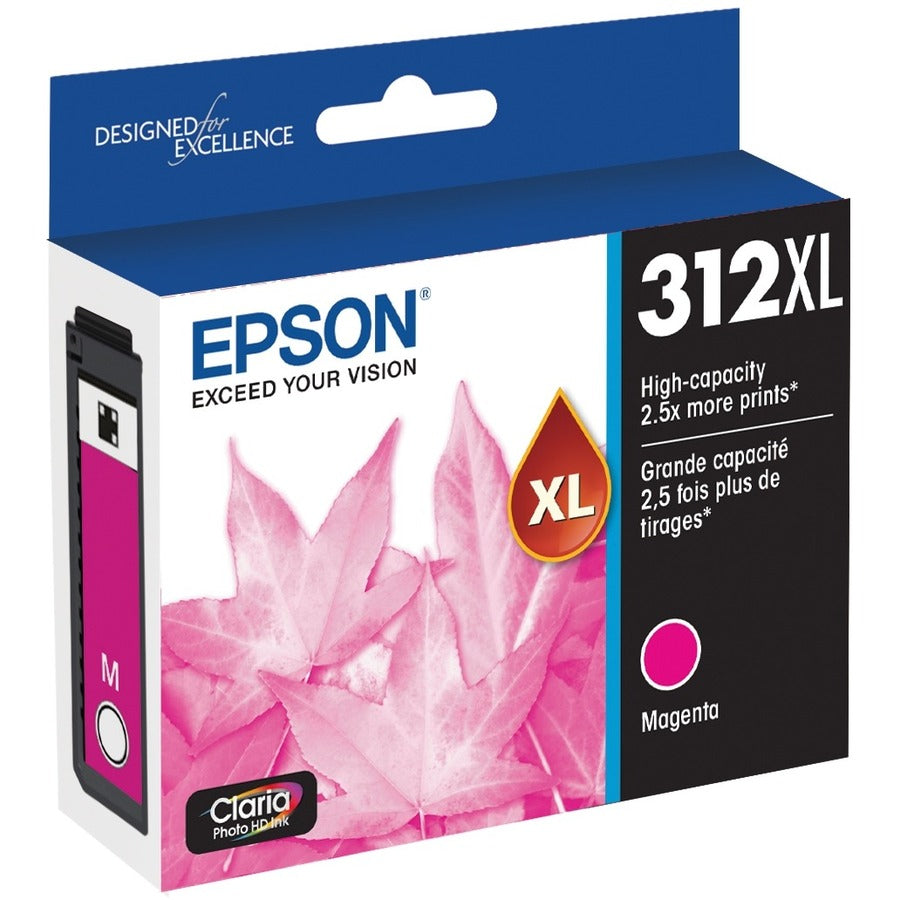 Epson Claria Photo HD T312XL Original Inkjet Ink Cartridge - Magenta Pack T312XL320-S