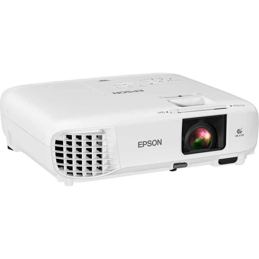 Epson PowerLite E20 LCD Projector - 4:3 - White V11H981020
